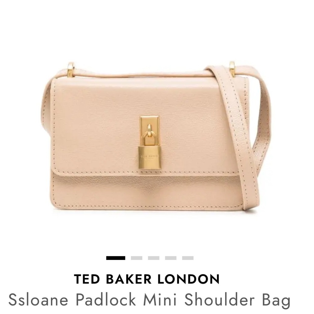 Ted Baker London Ssloane Padlock Mini Shoulder Bag